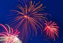fireworks on tv