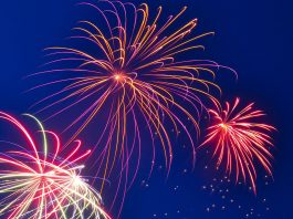 fireworks on tv