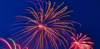 fireworks on tv